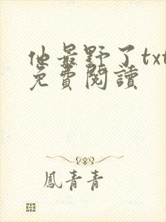 他最野了txt免费阅读