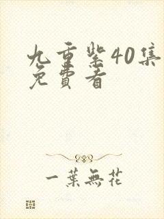 九重紫40集全免费看