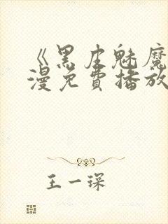 《黑皮魅魔》动漫免费播放