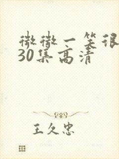 微微一笑很倾城30集高清