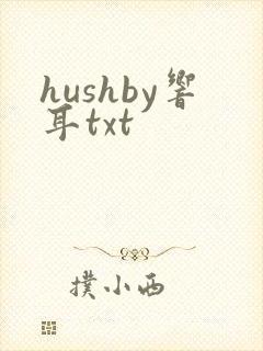 hushby响耳txt封面