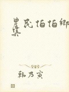 农民伯伯乡妹下集封面