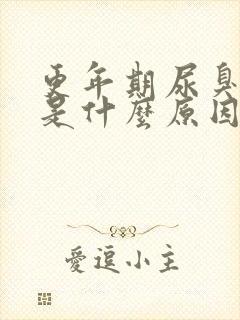 更年期尿臭尿频是什么原因