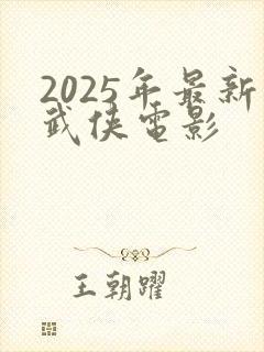 2025年最新武侠电影封面