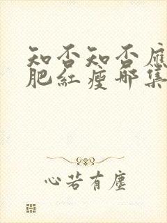 知否知否应是绿肥红瘦哪集好看