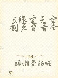 《缘定天空》泰剧免费看全集