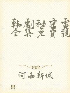 韩剧秘密电视剧全集免费观看高清在线