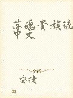 落魄贵族琉璃川中文