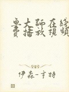 鲁大师在线看免费播放视频电视剧封面