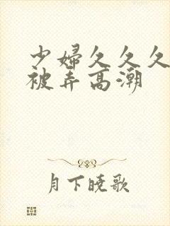 少妇久久久久久被弄高潮