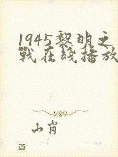 1945黎明之战在线播放