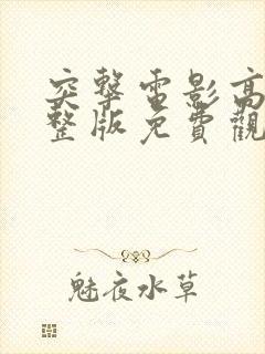 突击电影高清完整版免费观看