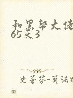 和黑帮大佬和365天3