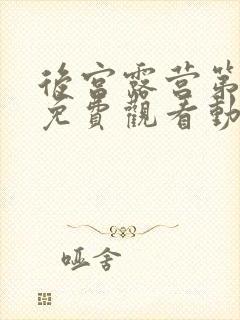 后宫露营第一季免费观看动漫