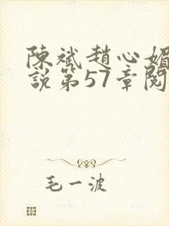 陈斌赵心媚的小说第57章阅读