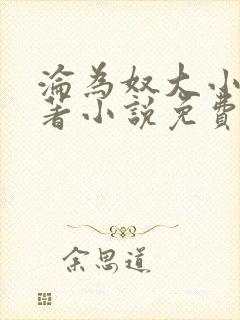 沦为奴大小姐原著小说免费阅读笔趣阁