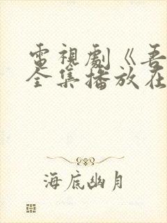 电视剧《吾岸》全集播放在线观看