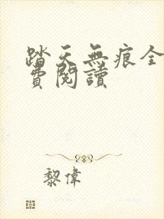 踏天无痕全文免费阅读