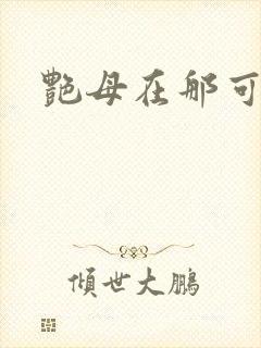 艳母在那可以看封面