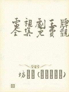 电视剧王牌部队全集免费观看