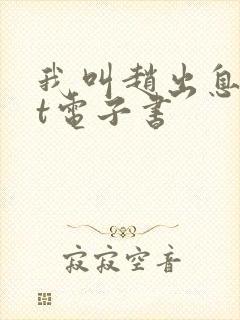 我叫赵出息txt电子书