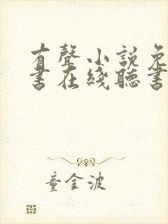 有声小说免费听书在线听书封面