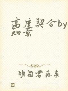 高度契合by洛知意