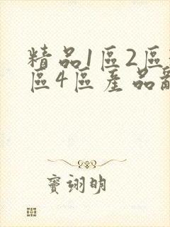 精品1区2区3区4区产品乱码