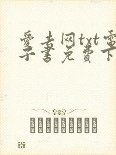 爱去网txt电子书免费下载