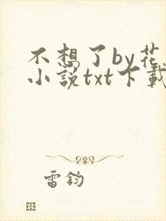 不想了by花卷小说txt下载