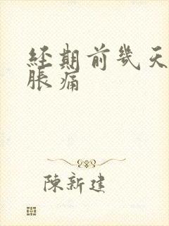 经期前几天乳房胀痛封面