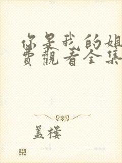 你是我的姐妹免费观看全集封面