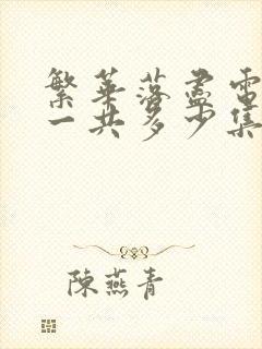 繁华落尽电视剧一共多少集