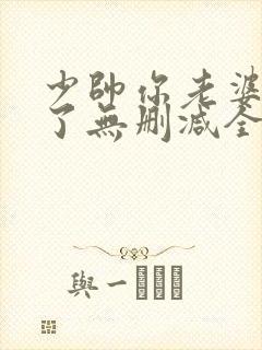 少帅你老婆又跑了无删减全本