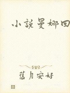 小说曼娜回忆录封面