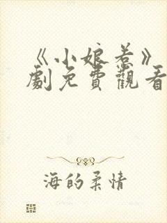 《小娘惹》电视剧免费观看全集