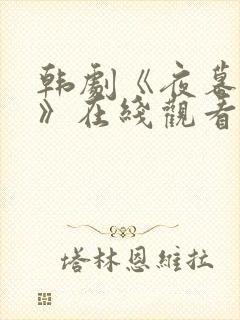 韩剧《夜幕罪影》在线观看