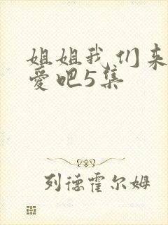 姐姐我们来谈恋爱吧5集封面