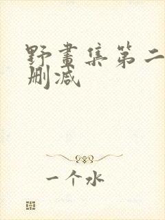 野画集第二季无删减