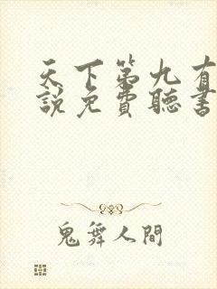 天下第九有声小说免费听书封面