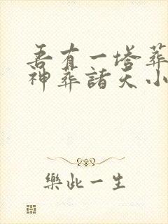 吾有一塔葬仙葬神葬诸天小说免费阅读