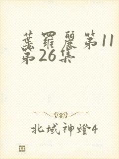 叶罗丽第11季第26集