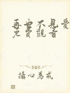 再也不见爱短剧免费观看