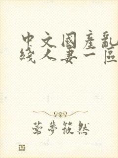 中文国产乱码在线人妻一区二区封面