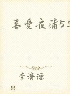 喜爱夜蒲5粤语