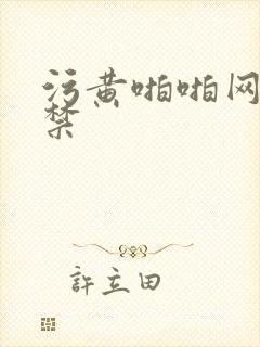 污黄啪啪网18禁封面