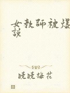 女教师被爆操小说