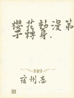 樱花动漫第七王子转身.封面