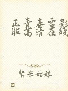 正青春电影免费版高清在线观看下载封面