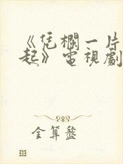 《凭栏一片风云起》电视剧